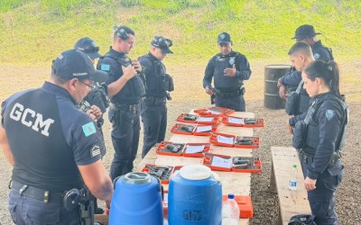 GCM de Sarandi realiza capacitação para uso de equipamentos não letais