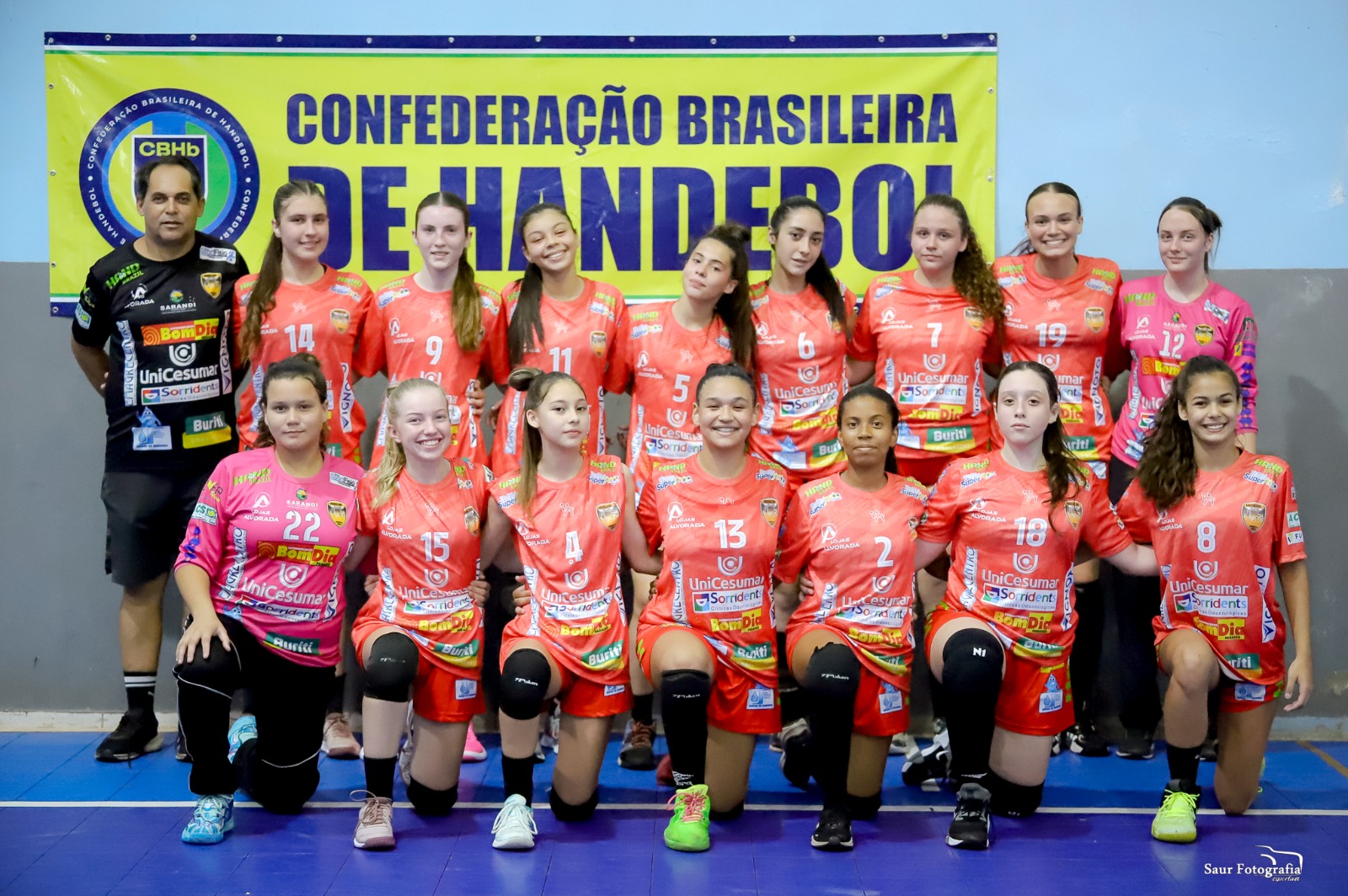 Handebol de Sarandi, categoria Cadete, segue disputa do Campeonato Brasileiro em Santa Catarina