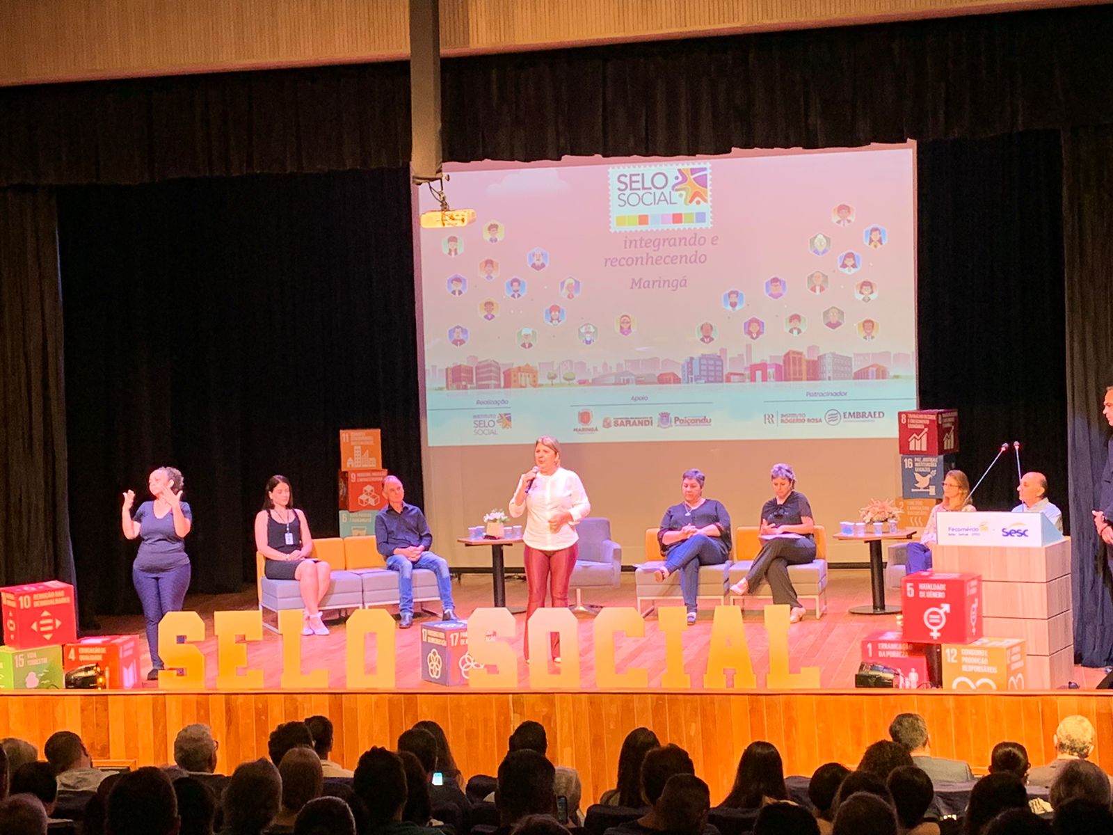 Sarandi recebe Selo Social convergente com avanços no desenvolvimento sustentável da Agenda 2030