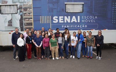 Carreta do Qualifica Paraná inicia curso de Panificação e Confeitaria em Sarandi