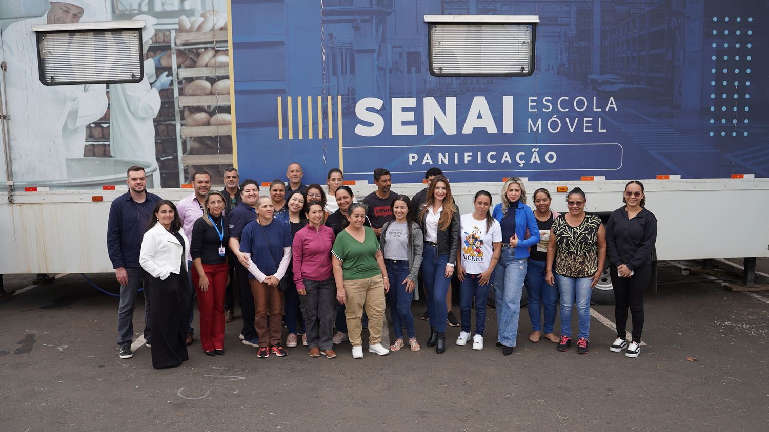 Carreta do Qualifica Paraná inicia curso de Panificação e Confeitaria em Sarandi