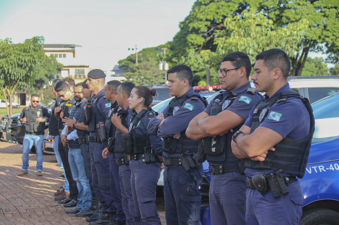 Ação conjunta da Guarda Municipal com as policias Civil e Militar reafirma compromisso com segurança