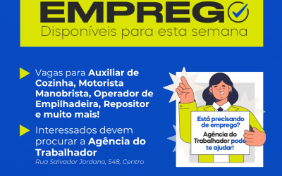 Agência do Trabalhador de Sarandi inicia semana com 329 oportunidades de emprego