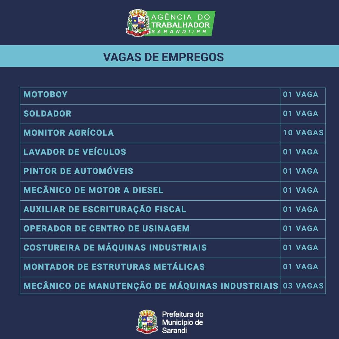 Vagas de Emprego