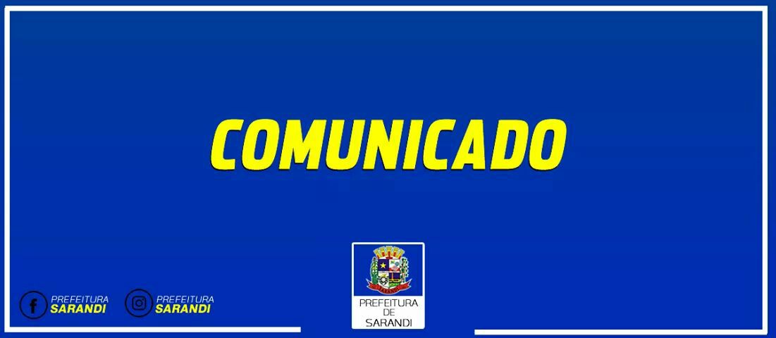 COMUNICADO