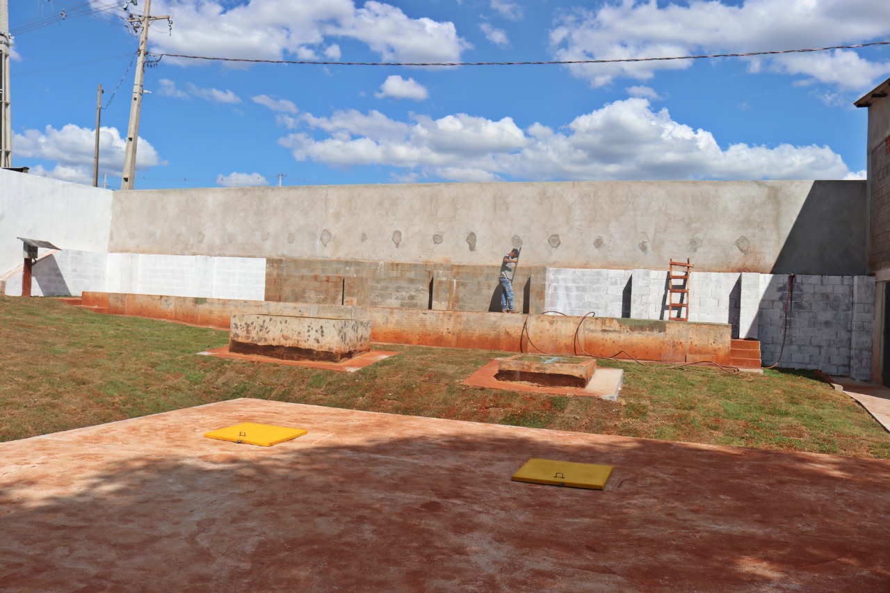 Ampliação da estação de tratamento de esgoto do Jardim Centro Cívico
