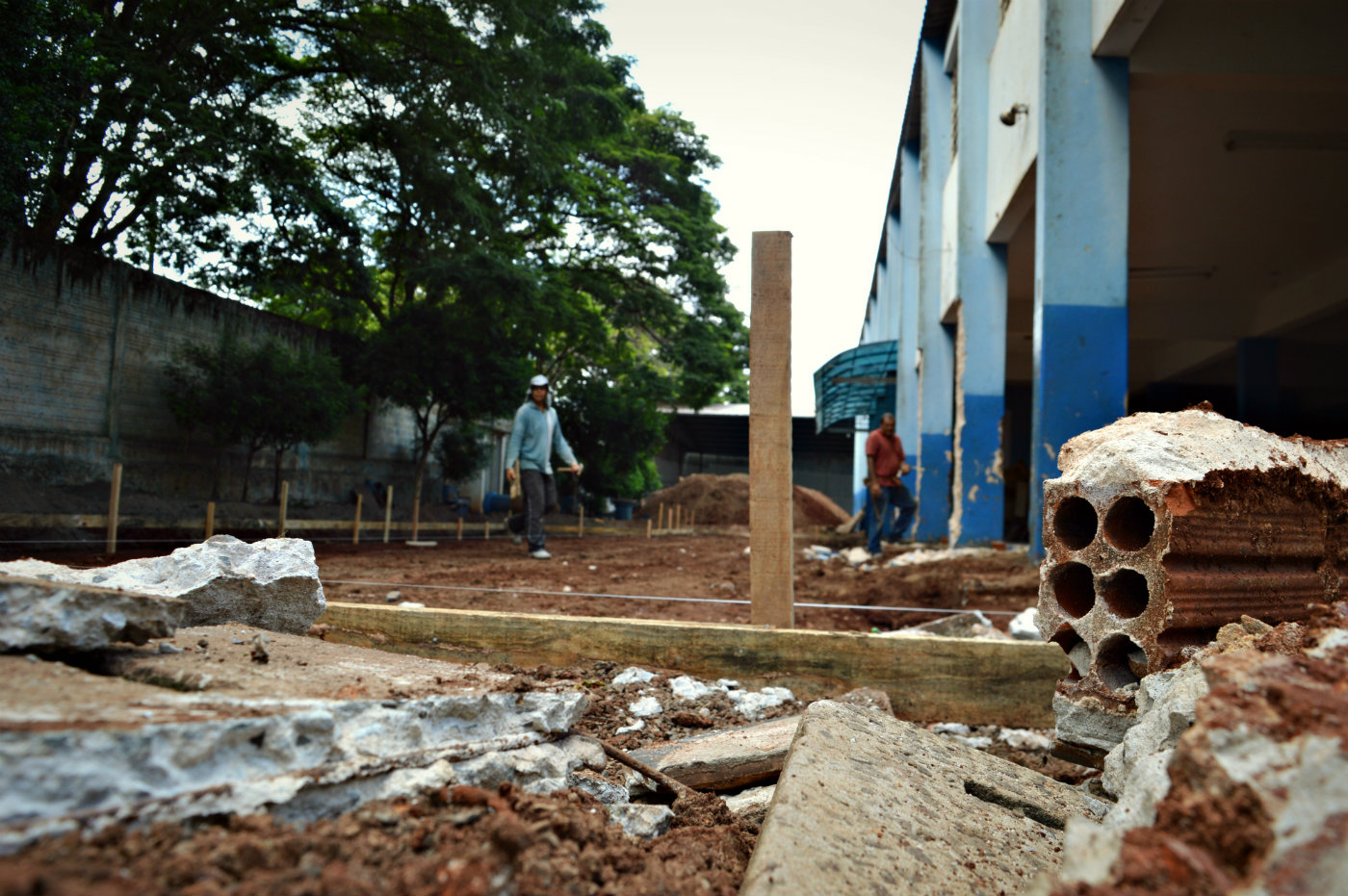 Do piso ao teto, Escola Padre Anchieta passa por reforma 