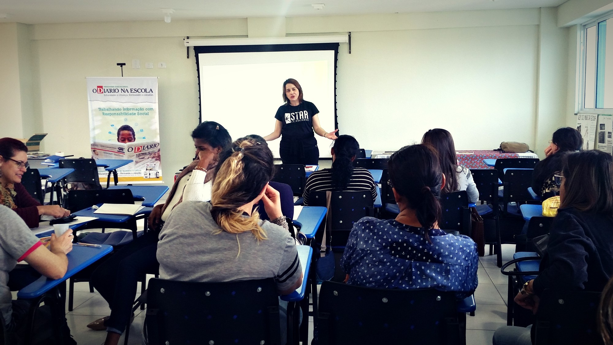 O Diário na escola capacita professores da Rede Municipal de Sarandi