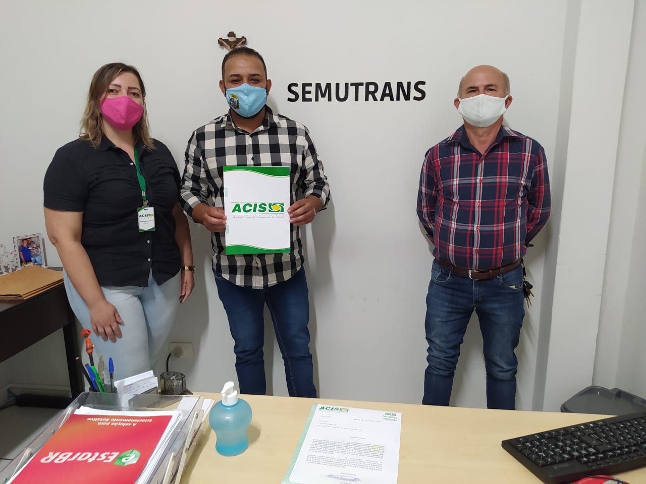 Diretor de Transporte realiza reunião com pautas sobre o transporte público da cidade