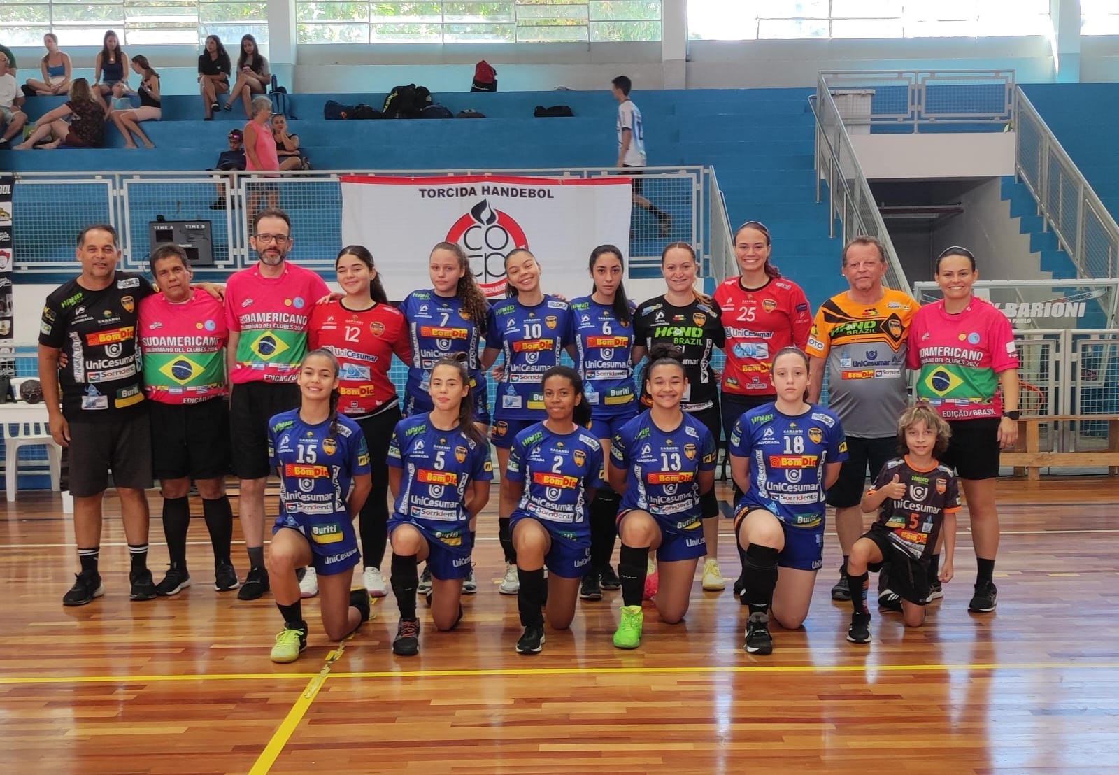 Handebol de Sarandi inicia rotina de conquistas e traz de São Paulo o vice no Campeonato Sudamericano da modalidade