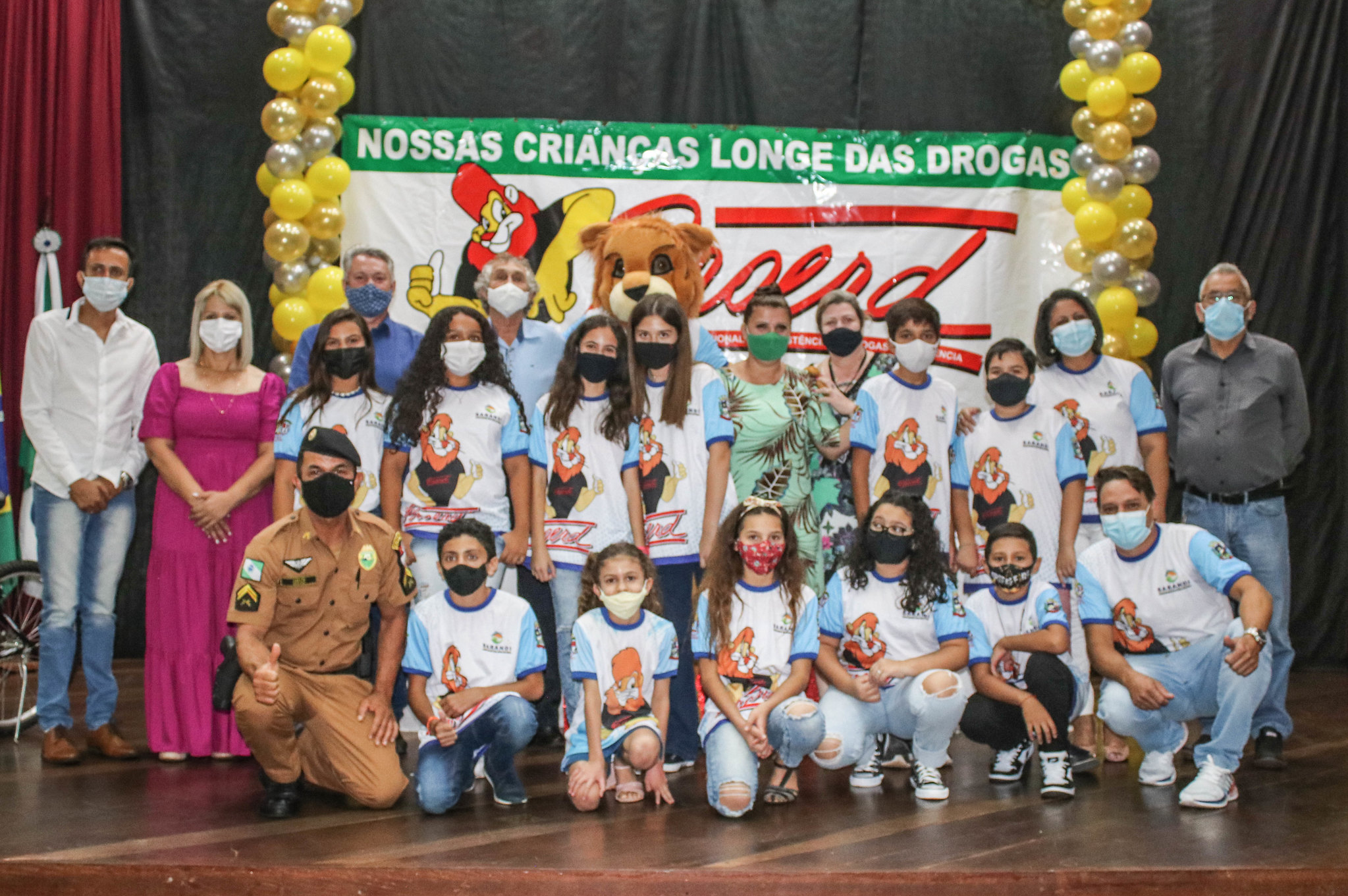 Cerimônia de formação PROERD é realizada na última quarta-feira em Sarandi