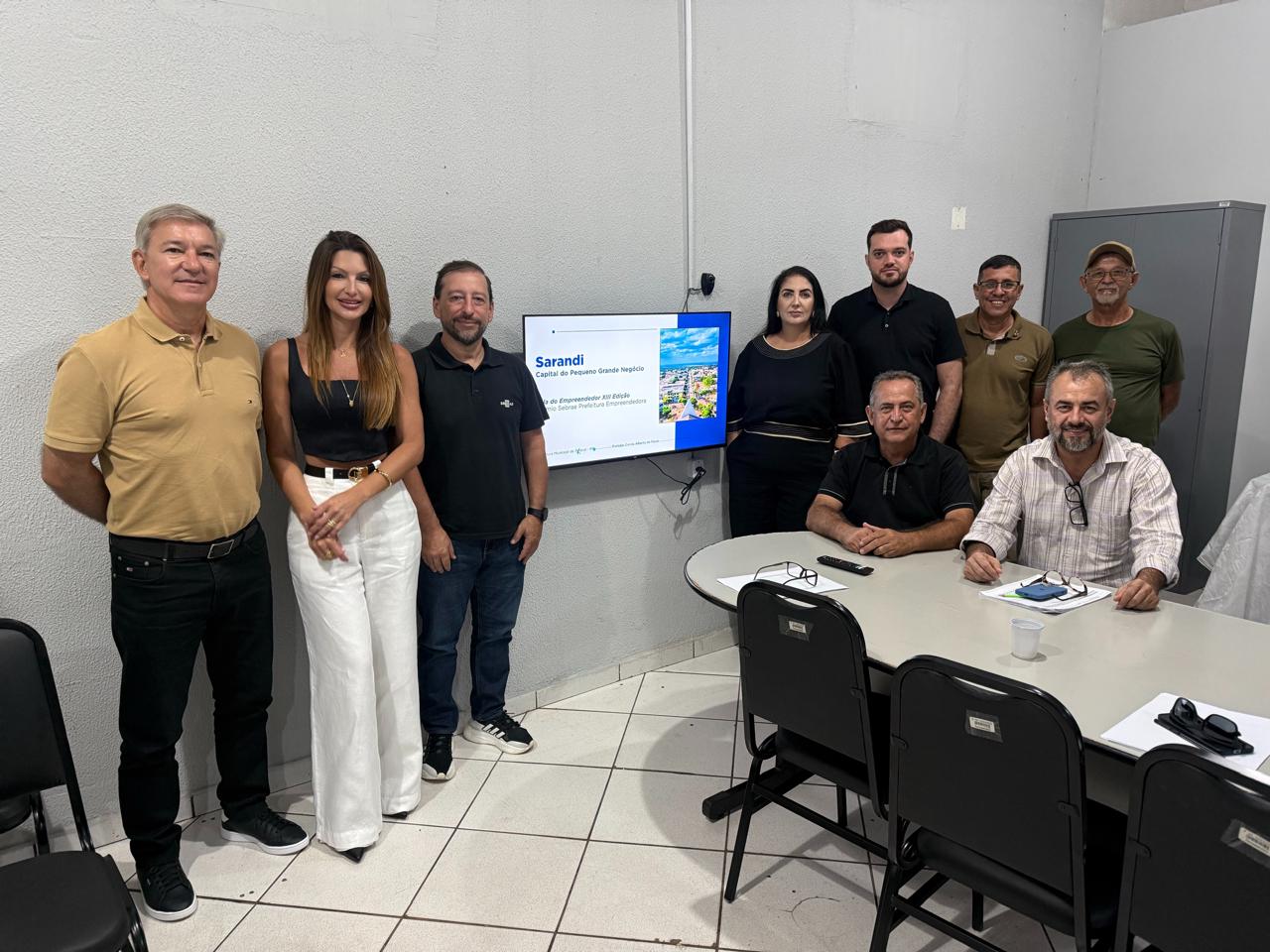 Sarandi recebe visita técnica do Sebrae e avança no Prêmio Cidade Empreendedora