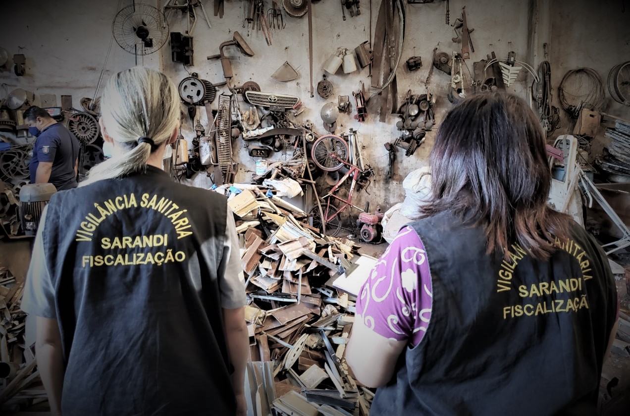 IPEM-PR, PROCON Sarandi e Vigilância Sanitária verificam comércios de metais e sucatas