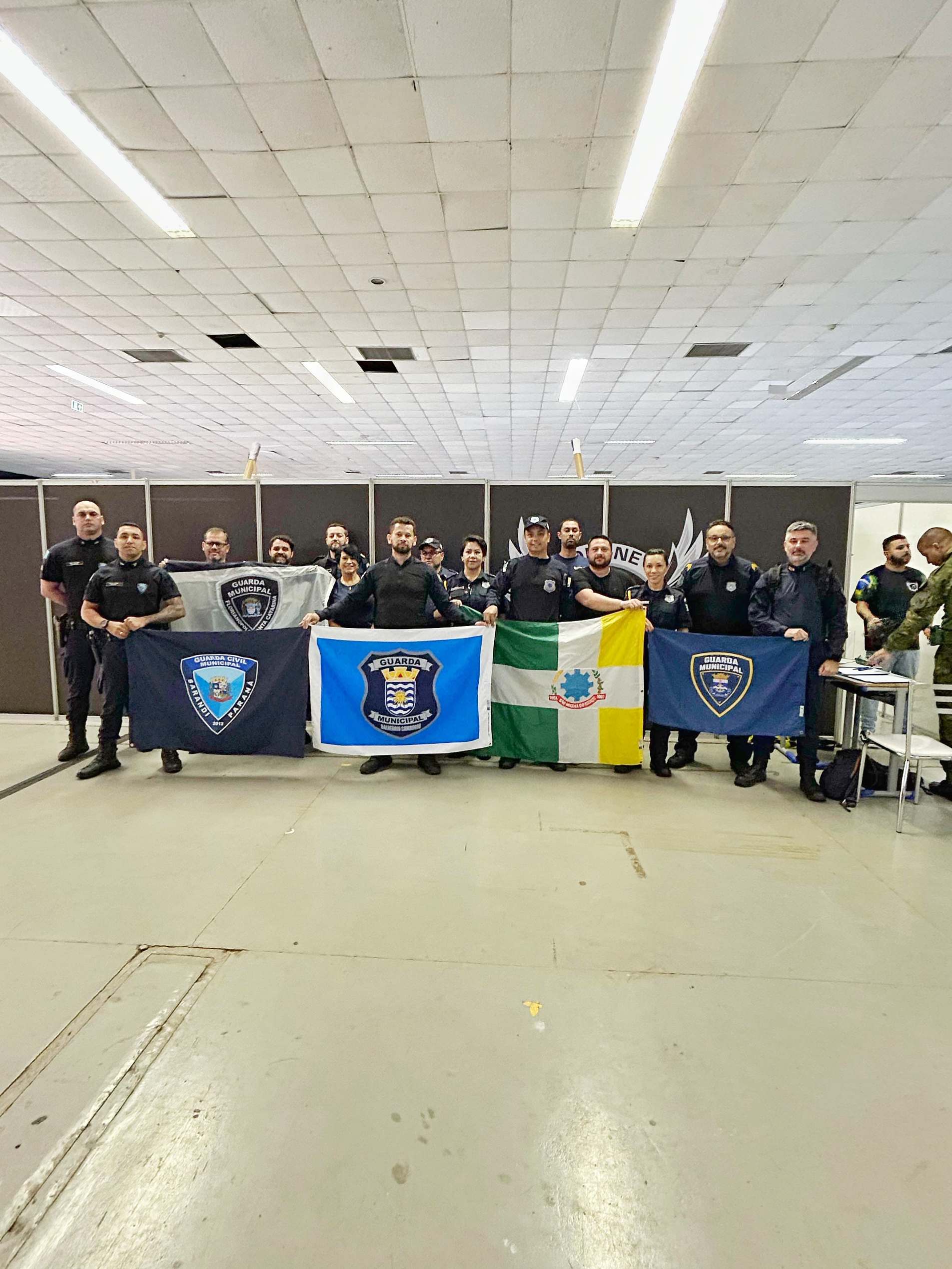 Polícia Municipal de Sarandi participa de curso de drone policial para auxílio no combate a criminalidade 