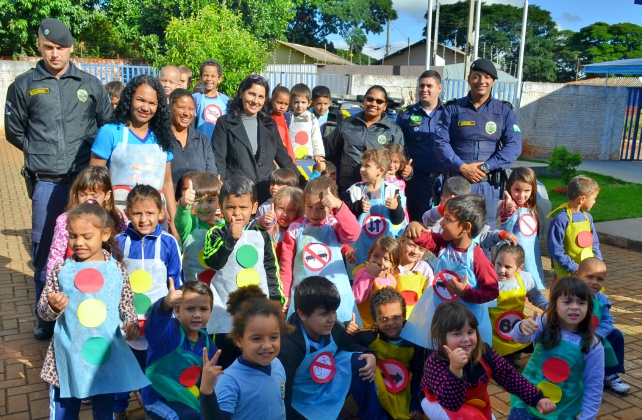 Maio Amarelo encerra com atividade em CEMEI