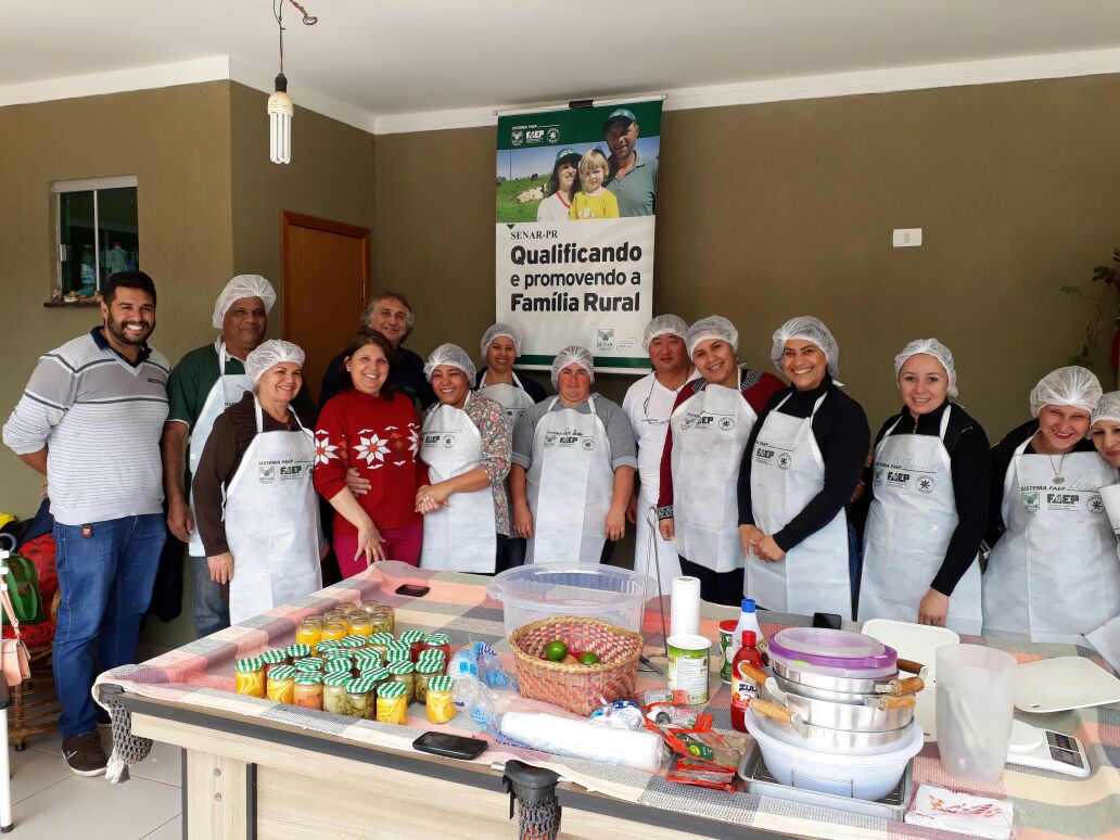 Zona rural participa de curso profissionalizante