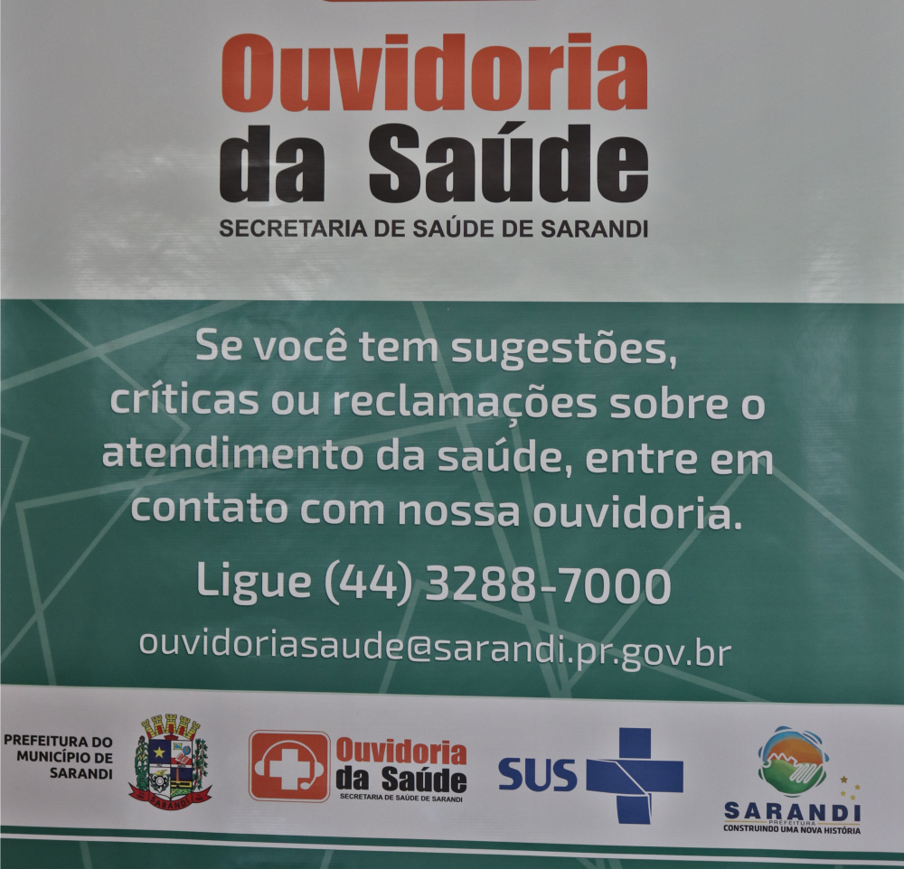 Sarandi disponibiliza Ouvidoria da Saúde para os moradores