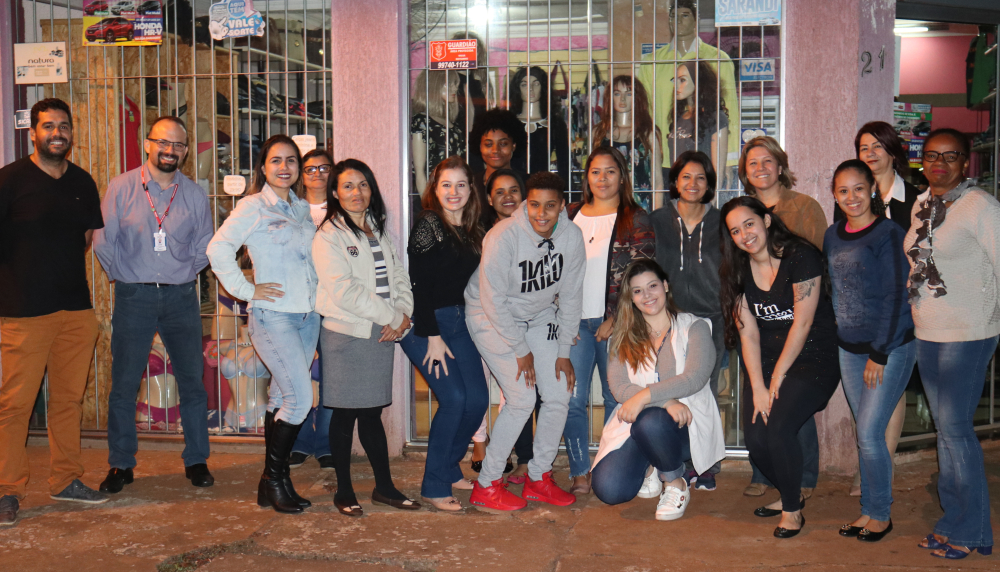 Encerramento do curso de Design de Vitrines