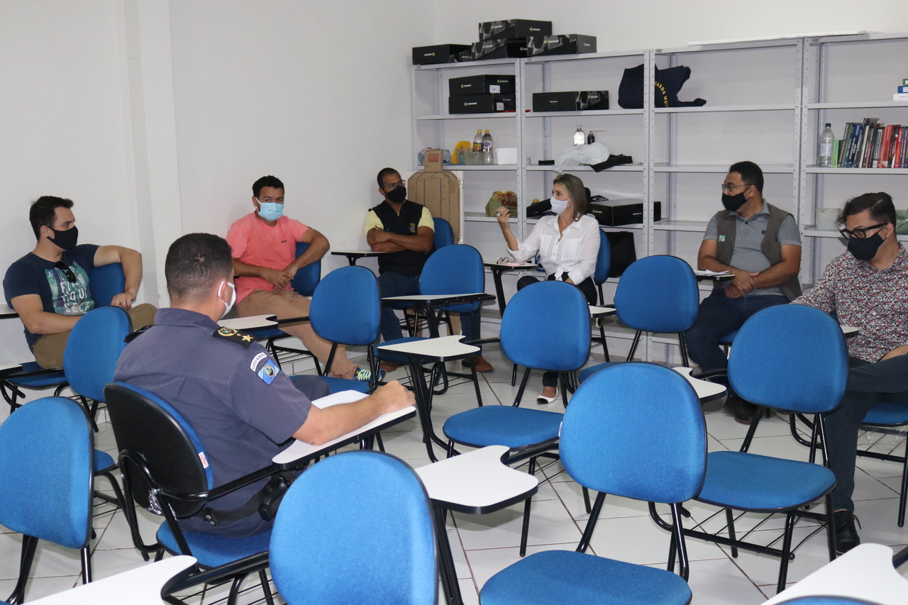 Reunião acontece para realização de fiscalização em Sarandi