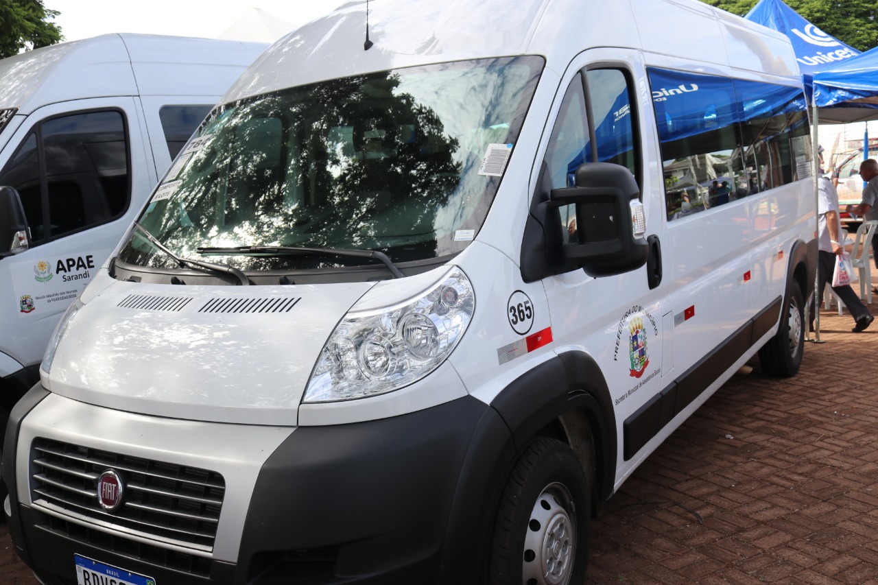 Prefeitura de Sarandi apresenta nova frota municipal