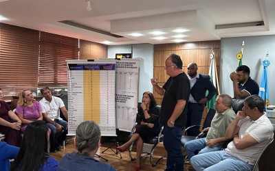 Administração Municipal se reúne com sindicato, vereadores e servidores para tratar do reajuste da educação