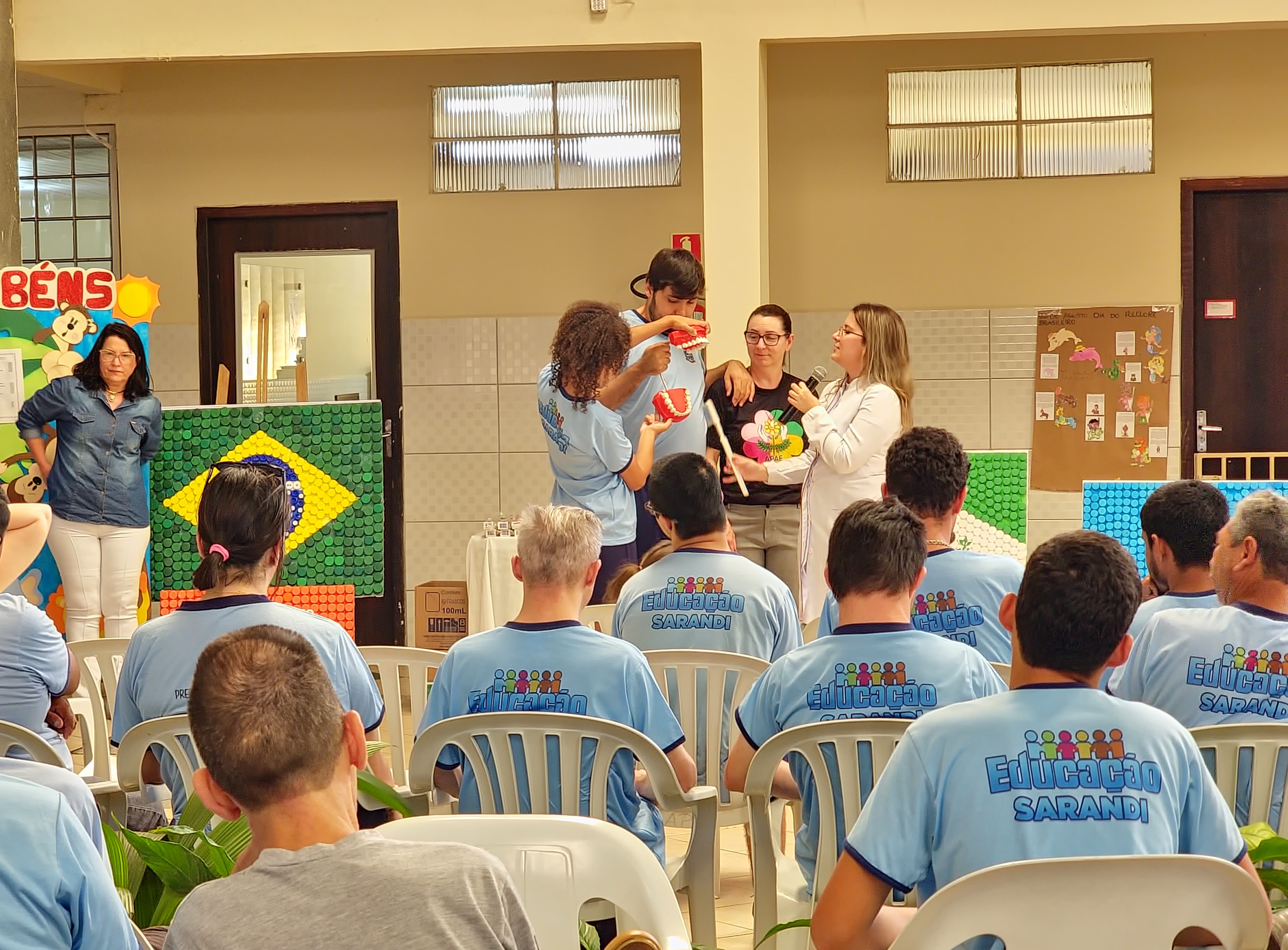 Projeto ‘Amigo Especial’ para alunos da Apae reforça a importância da prevenção odontológica