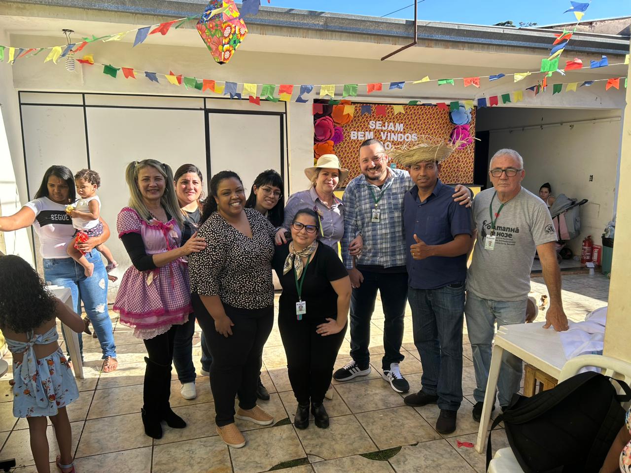 'Arraiá’ promove integração e fortalece vínculos num ambiente de descontração e diversão