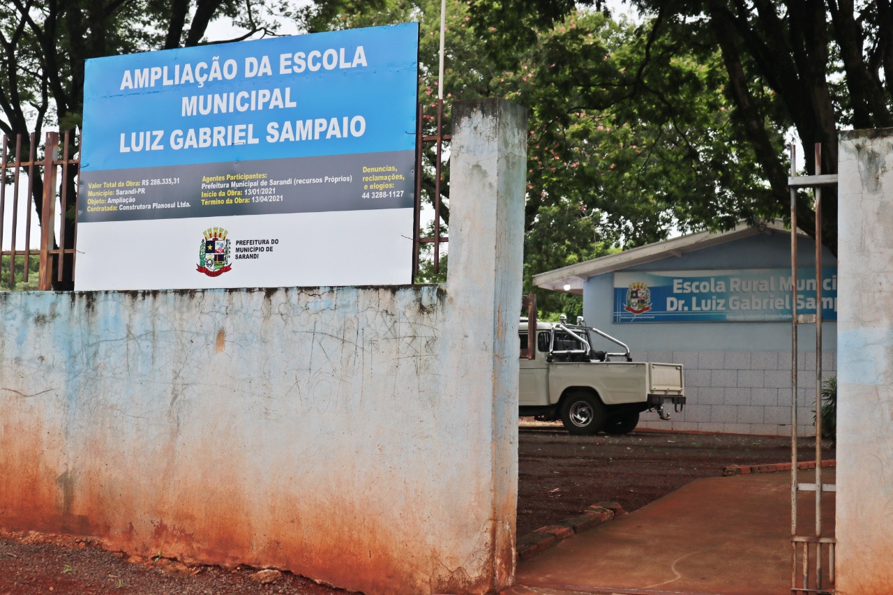 Realizada a Assinatura da ordem de serviço da Ampliação da Escola Rural Municipal Dr. Luiz Gabriel Guimarães acontecerá nesta sexta-feira (29)