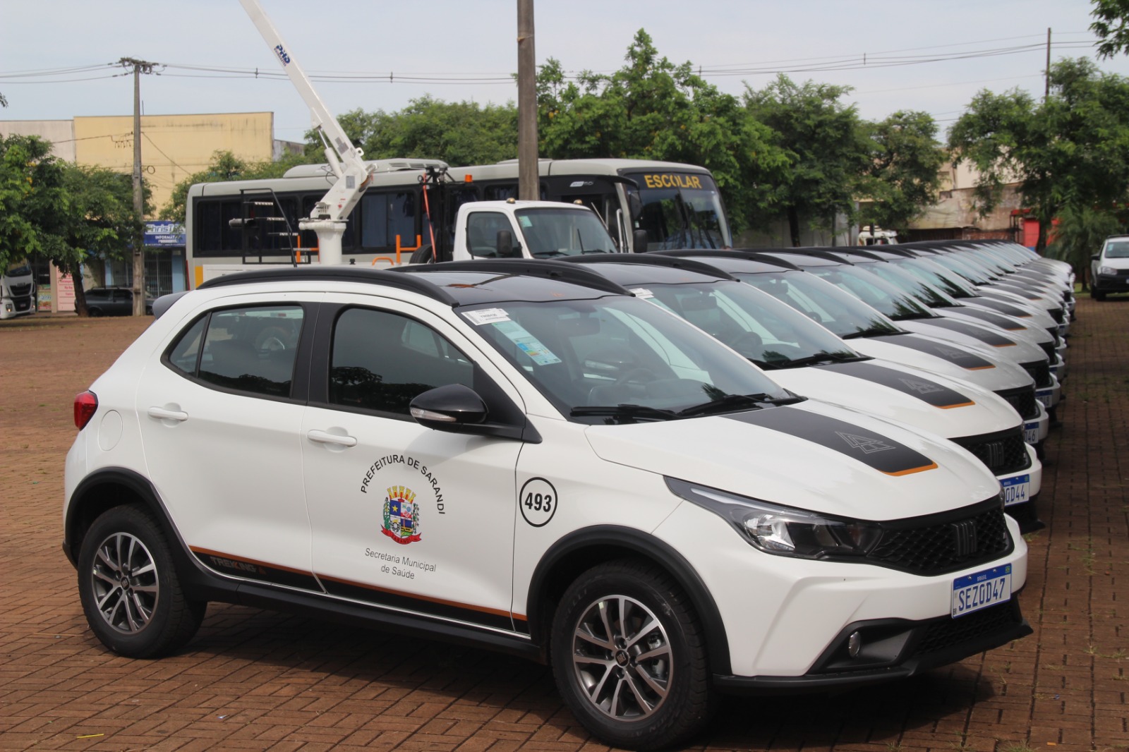 Prefeitura de Sarandi amplia e moderniza frota com entrega de 25 novos veículos para diversas secretarias