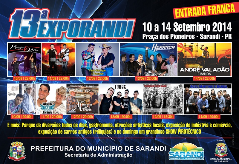 Vem ai a 13º Exporandi