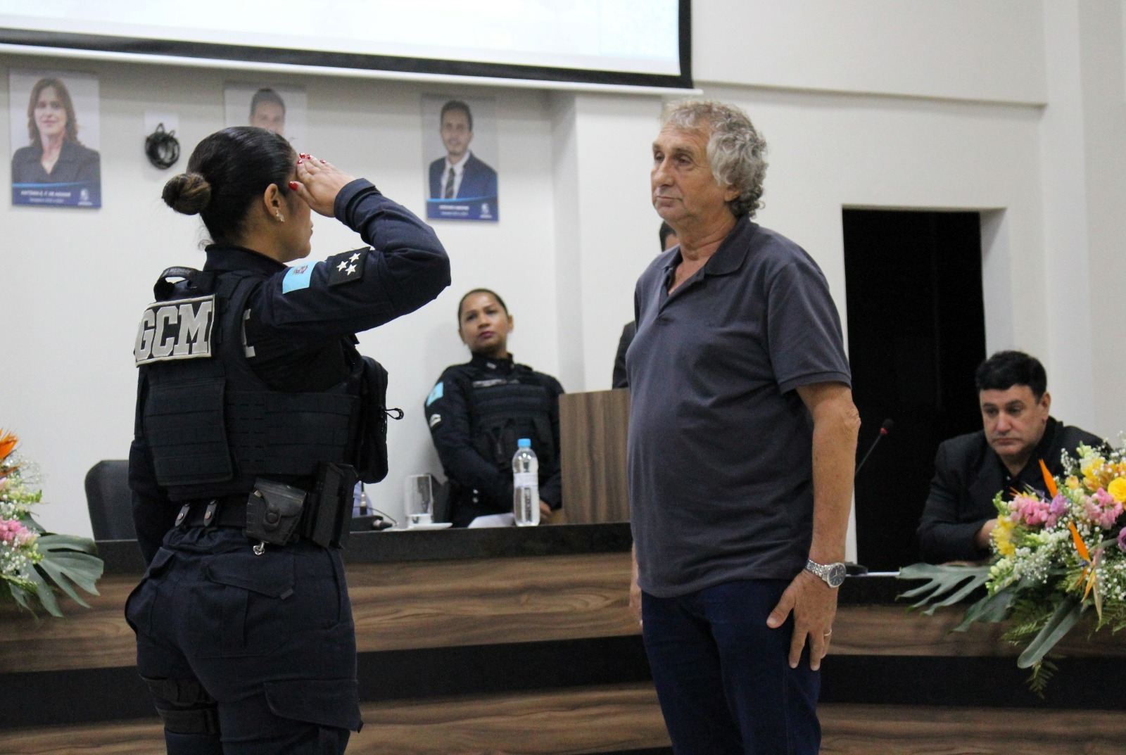 Homenagens e troca de comando marcam aniversário de 12 anos da Guarda Civil Municipal de Sarandi