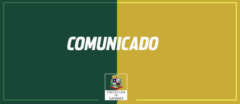 Justiça Eleitoral de Sarandi Informa: