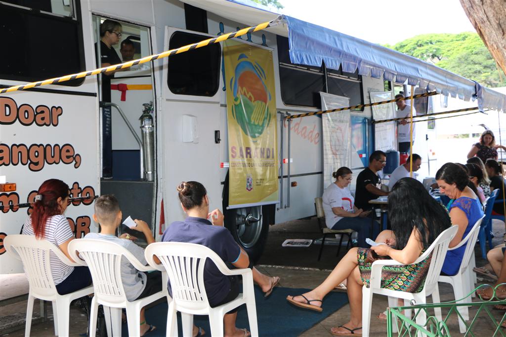 Sarandi participa de campanha de doação de sangue