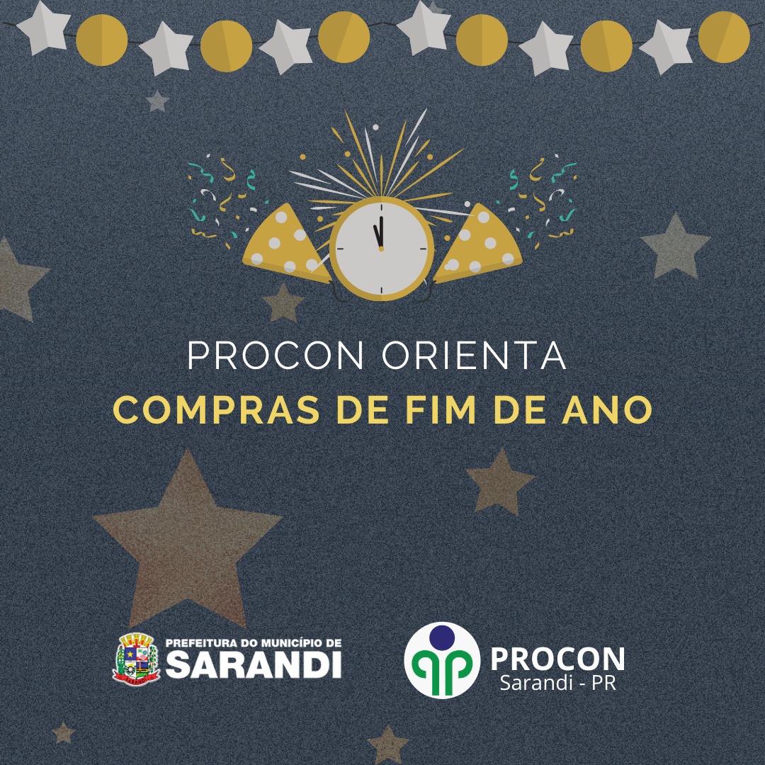 PROCON Sarandi orienta: compras de fim de ano