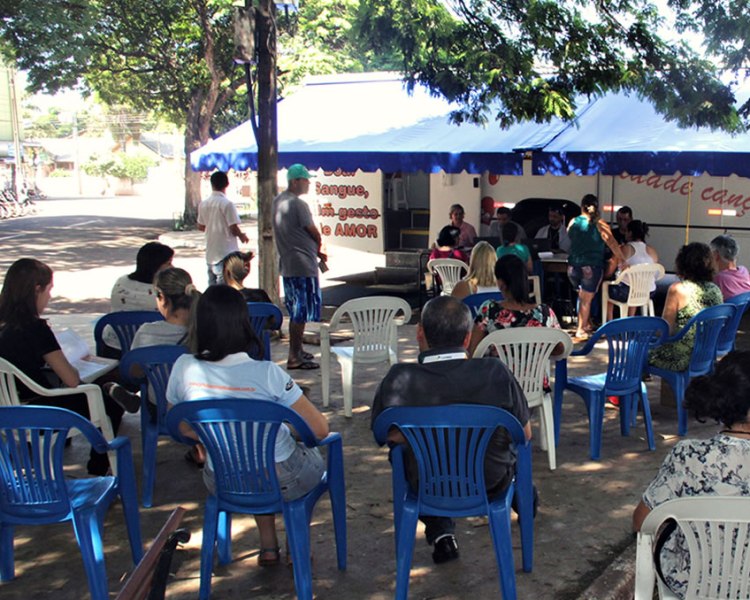 Campanha de doação de sangue em Sarandi supera expectativas