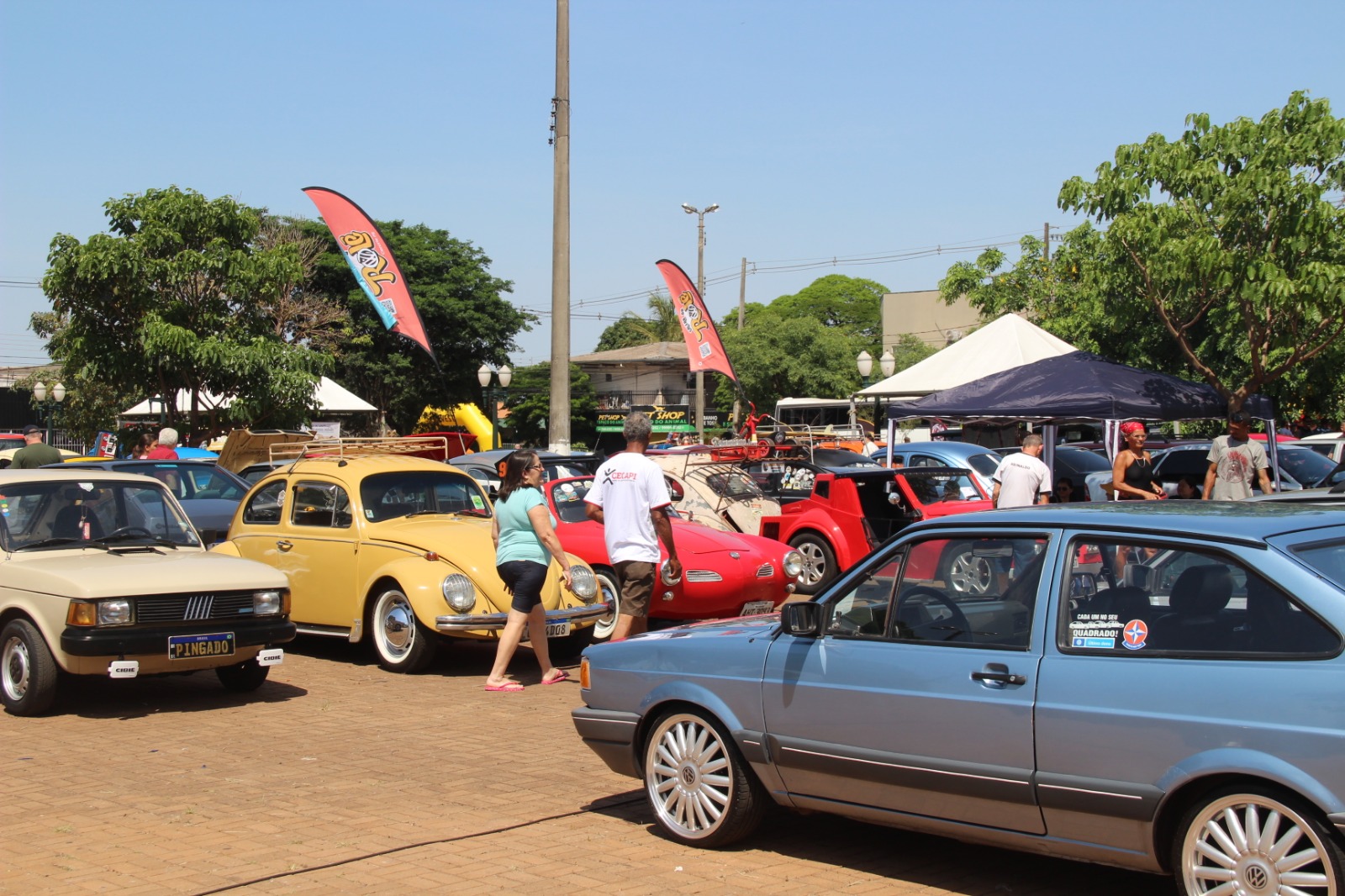 Encontro da carros antigos vai ganhar agenda anual e ser realizado no futuro parque de exposição de Sarandi