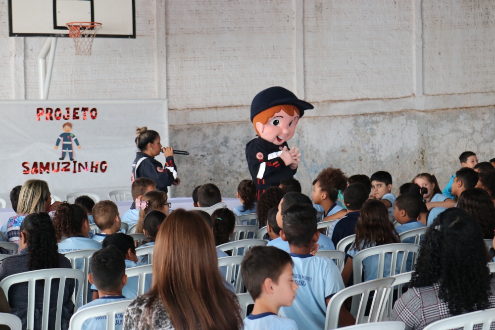 Projeto “Samuzinho na escola” orienta alunos de Sarandi
