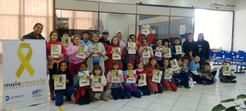 Ação “Maio Amarelo” continua