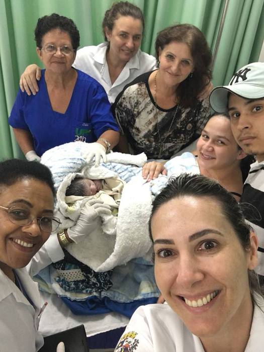 DOIS BEBÊS NASCERAM NA EMERGÊNCIA DA UPA EM SARANDI